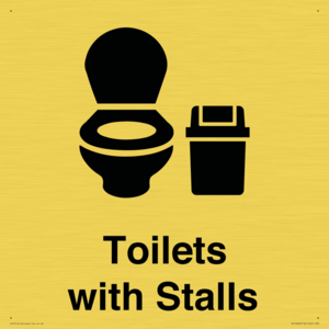 Toilets: Stalls with Sanitary Bin